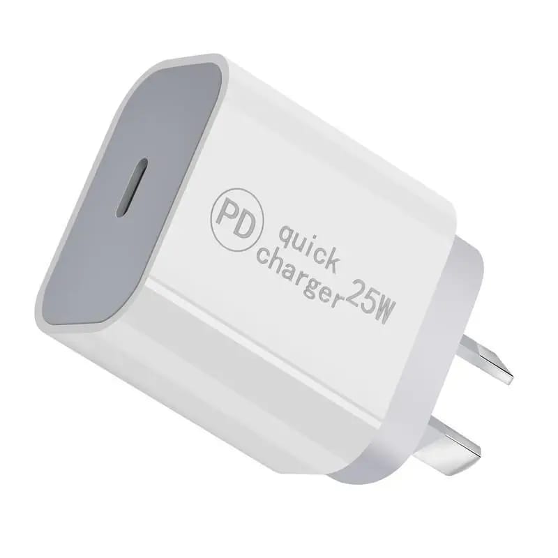 25W Super Fast Charger USB-C Wall Adapter