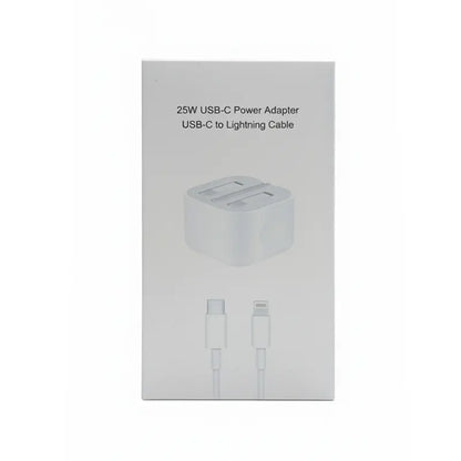 Apple 25W Usb C Charger With Usb C To Lightning Cable