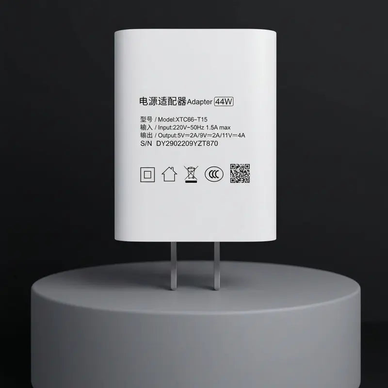 44W (Flat Pin) Flash Charge USB Adapter