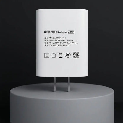44W (Flat Pin) Flash Charge USB Adapter