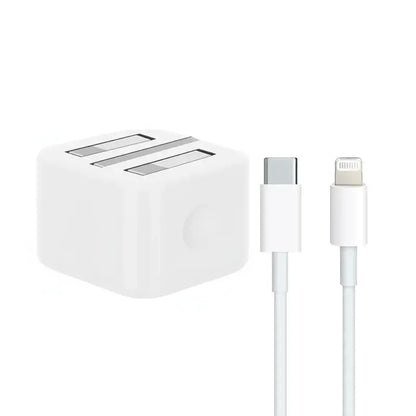 Apple 25W Usb C Charger With Usb C To Lightning Cable