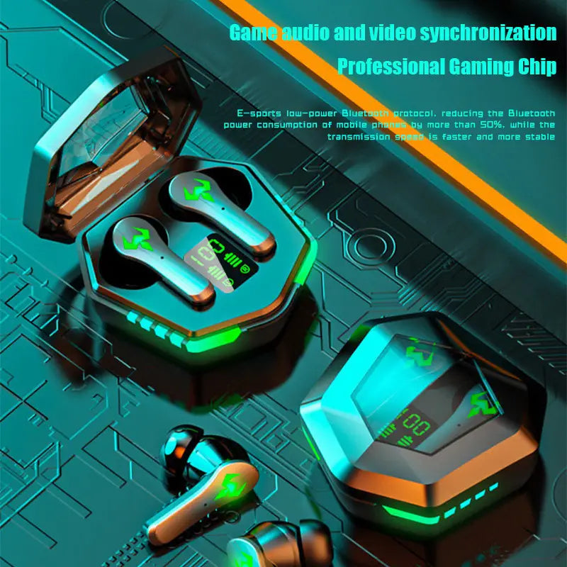 Gaming wireless Bluetooth Earbuds