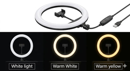 Portable Ring Light Without Stand