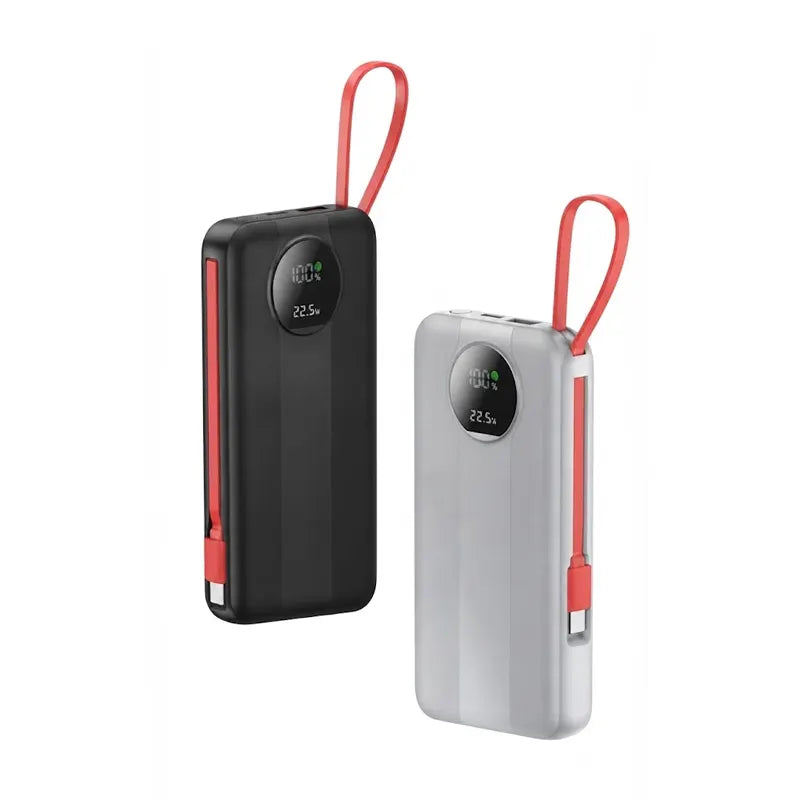 Excel PD 22.5W Power Bank 10000mAh With 2 Cables