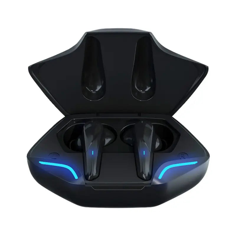 Wireless Bluetooth Headset with RGB Light & Charging Case
